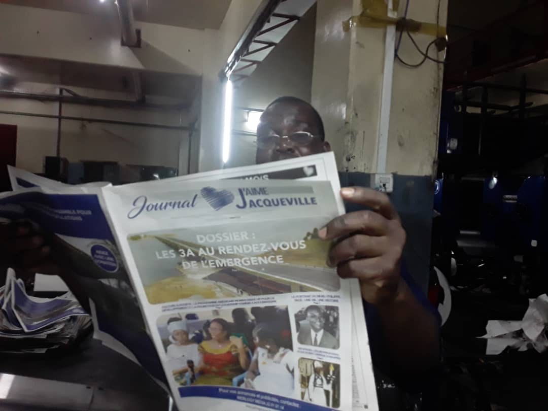 L Ong J Aime Jacqueville A Frat Mat Edition Pour L Impression De Journal J Aime Jacqueville